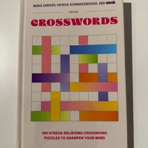 Hardcover Crossword 100 Puzzle Book